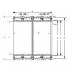 O.D. D TIMKEN 571RX2622 Four-Row Cylindrical Roller Radial Bearings
