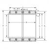 Bore d TIMKEN 820RX3201A Four-Row Cylindrical Roller Radial Bearings